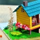 Румбокс Хижина Барлоу Barlow Garden Greenhouse DIY Miniature Dollhouse Kit BM-380 - изображение 5