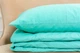 Летний постельный комплект MirSon №2501 Silk Kapok 11-2208 Mint одеяло 110х140 см + наволочки 2 х 40х60 см + простынь 110x160 см (2200003098679) - изображение 4