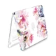 Чехол пластиковый для Apple MacBook Air 13 M2 M3 M4 M5 2022-2026 (Акварельные пионы на белом) A2681/A3113/A3240/A3449 макбук эйр 13.6" аир - изображение 5