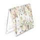 Чехол пластиковый для Apple MacBook Air 15 M2 M3 M4 M5 2023-2026 (Акварельные цветы бежевые) A2941/A3114/A3241/A3448 макбук - изображение 5