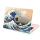 Чехол пластиковый для Apple MacBook Air 13 M2 M3 M4 M5 2022-2026 (Большая волна, Канагава) A2681/A3113/A3240/A3449 макбук эйр 13.6" аир - изображение 6