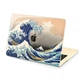 Чехол пластиковый для Apple MacBook Air 13 M2 M3 M4 M5 2022-2026 (Большая волна, Канагава) A2681/A3113/A3240/A3449 макбук эйр 13.6" аир - изображение 7