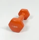 Гантель для фитнеса 1.5кг (1шт) Generation Fitness (оранжевый) - изображение 3