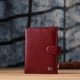Обкладинка на документи для жінок ST Leather 23117 10х14х1 см Бордовий - зображення 8