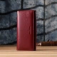 Элегантный кошелек у два сложения из натуральной кожи ST Leather bg230fash65 Бордовый - изображение 14