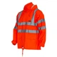 Костюм от дождя Sizam GLASGOW (XXL, красный) светоотражающий, куртка + штаны (25536) - изображение 3