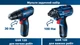 Аккумуляторный дрель-шуруповерт Bosch GSR 120-LI (2х12В, 10 мм, 100 Нм, 2 Ач) + гайковерт GDR 120-LI 2АКБ зарядное устройство (25611) - изображение 4