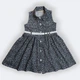 Детский летний сарафан для девочки Halis Kids с цветочным принтом 5 - 6 110 - 116 см синий - изображение 2