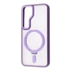 Чехол противоуданый с поддержкой MagSafe WAVE Premium Attraction Case для Samsung Galaxy S24 Purple - изображение 1