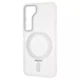 Чохол противоуданий з підтримкою MagSafe WAVE Premium Attraction Case для Samsung Galaxy S23 White - зображення 1