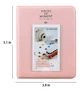 Фотоальбом для Fujifilm Instax Mini, Liplay, Polaroid 300, Z2300, SHARE SP-1, SP-2, link, light pink 64 - изображение 4
