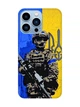 Чохол на Apple iPhone 13 Pro Max :: Солдат (патріотичний принт 350) - зображення 1