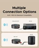Приемник Bluetooth 6.0 Ugreen BT505 Hi-Res Audio LDAC адаптер 2RCA+3.5mm для наушников, авто, стереосистемы, мобильного телефона 15часов 24bit/96kHz Black (55545) - изображение 8