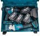 Набор аккумуляторных инструментов PROFI-TEC Combo Set 2/2EXTRA POWERLine DGA36BL,DHP485BL (АКБ 2шт 20V 5Ач + ЗУ) - изображение 10