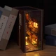 Бук Нук Китайская уличная еда Book Nook Chinese Street Food книжный уголок DIY TC-27 + купол - изображение 5