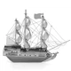 3D пазл Металлический Пиратский корабль Black Pearl - изображение 7
