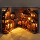 Бук Нук Аллея Сакуры Book Nook Cherry Blossom Alley Интерьерный конструктор DIY TC-25 + купол - изображение 2