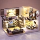 Румбокс Вилла Ясинджу DIY Roombox Villa Yaxinju Интерьерный конструктор M-033 + купол - изображение 8