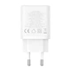 Мережевий зарядний пристрій Baseus Cube 30 Вт USB-C+USB-A PD/QC білий - изображение 4