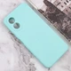 Силиконовый чехол Epik Candy Full Camera для Oppo A78 4G Бирюзовый / Turquoise - изображение 2