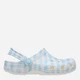 Женские кроксы Crocs Classic Gingham Clog Whi/Blue 211006-16S 41-42 (M8/W10) 26 см White/Blue (198445124099) - изображение 1