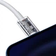 Кабель Baseus Superior Series Type-C to IP PD 20W 1m White - изображение 4