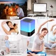 Ночник лампа многоцветный портативный светильник MiNi-HiFi Speaker и беспроводная спикер Bluetooth с часами 1200 mAh - изображение 11