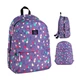 Рюкзак GoPack Education Teens 41х28.5х13 см фиолетовый (GO25-188M-2) - изображение 1