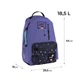 Рюкзак Kite Education Teens Good Vibes "Глазки" 44х29.5х15 см фиолетовый (K25-949L-2) - изображение 2