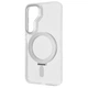 Чохол WAVE Attraction Case with Magnetic Ring Samsung Galaxy S25 white - зображення 1