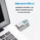 Флешка BauTech USB 3.0 64GB с защитой по отпечатку пальца Серебристый (1015-659-00) - изображение 4