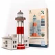 Дерев'яний конструктор Lighthouse Нижній Бердянський маяк (Україна), 110 деталей - зображення 1
