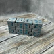 Нескінченний куб Антистрес Infinity Cube у стилі майнкрафт Minecraft Лазиритова Синя руда Світиться 3d-2001 - зображення 2