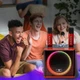 Портативна акустична колонка YS-309 USB FM-приймач Мінідинамік Bluetooth LED 3600mAh - зображення 3