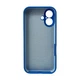 Чохол для смартфона Silicone Full Case AA Camera Protect for Apple iPhone 16 3,Royal Blue (FullAAi16-3) - изображение 3