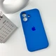 Чохол для смартфона Silicone Full Case AA Camera Protect for Apple iPhone 16 3,Royal Blue (FullAAi16-3) - изображение 6