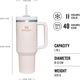 Термокухоль Stanley Quencher H2.0 1.2 л Rose (10-11673-115) - зображення 5
