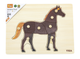 Puzzle PolarB Viga na podkładce z uchwytami Koń 44607 (6971608446078) - obraz 3