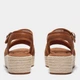 Женские эспадрильи кожаные Timberland TB0A4168EM6 40 (9US) 26 см Коричневые (197803472803) - изображение 4