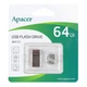 Флеш-накопичувач Flash Apacer USB 2.0 AH112 64GB Red (AP64GAH112R-1) - зображення 2