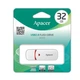 Флеш-накопичувач Apacer USB 2.0 AH333 32Gb White (AP32GAH333W-1) - изображение 2