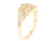 Каблучка Xuping Позолота 18K "Напис «Спаси і Збережи» з Хрестом» (260925) р.18.5 - зображення 2