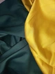 Комплект постільної білизни MERISET 81585115 Полуторний Сатин однотон Зелений 50x70 - изображение 2