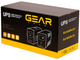 ИБП Gear 800VA LCD Plastic RJ45+USB (GU-800PLCD) - изображение 3