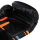 Перчатки боксерские кожаные Twins Special 5058 на липучке размер 12 унций Black-Orange - изображение 5