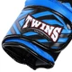 Рукавички шкіряні боксерські Twins Maze 5067 на липучці розмір 14 унцій Blue-Black - зображення 6