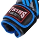 Рукавички боксерські шкіряні Twins Special 5058 на липучці розмір 12 унцій Black-Blue - зображення 6