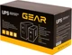 ДБЖ Gear 2000VA LCD Plastic RJ45+USB (GU-2000PLCD) - зображення 3