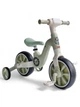 Детский велосипед беговел с вспомогательными колесами SP-Sport Happy Baby 1088 Mint-White - изображение 1