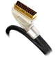 Видео кабель комбинированный Reference Line SCART / SCART ∅11 мм (2.0 м) 1T-VR10-02 - изображение 1